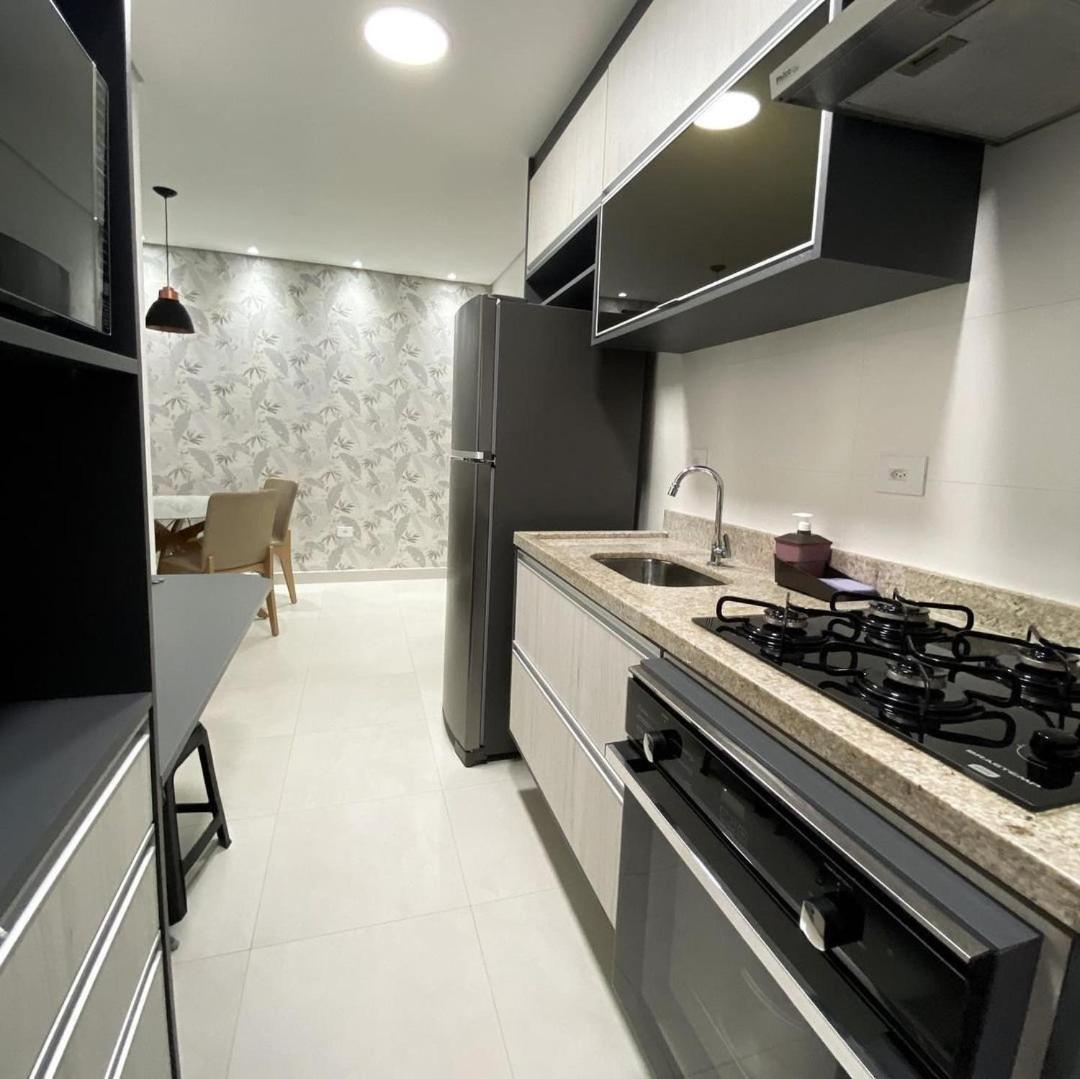 Apartamento No Boqueirao, Perto Praia Com Piscina Praia Grande  Buitenkant foto